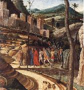 Detail of The Agony in the Garden, Andrea Mantegna